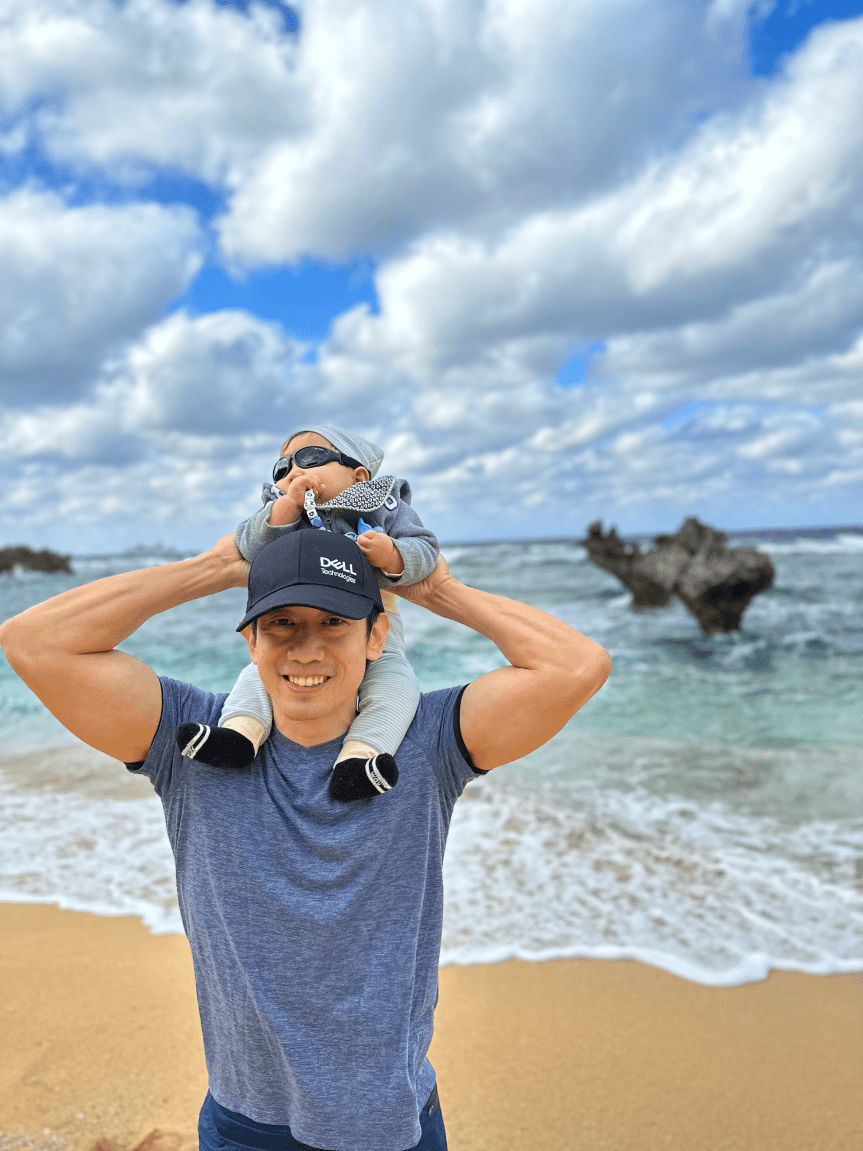 Dad and Bond @ Heart Rock