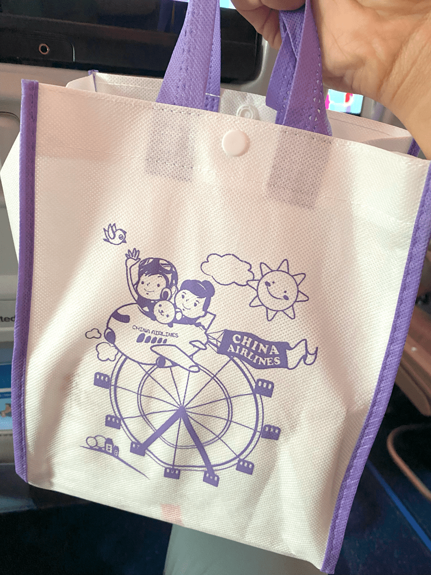 In-flight baby care package